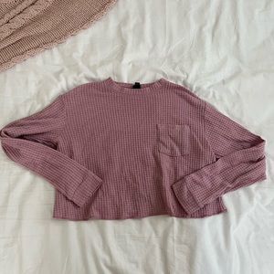 Wild Fable Waffle Knit Top